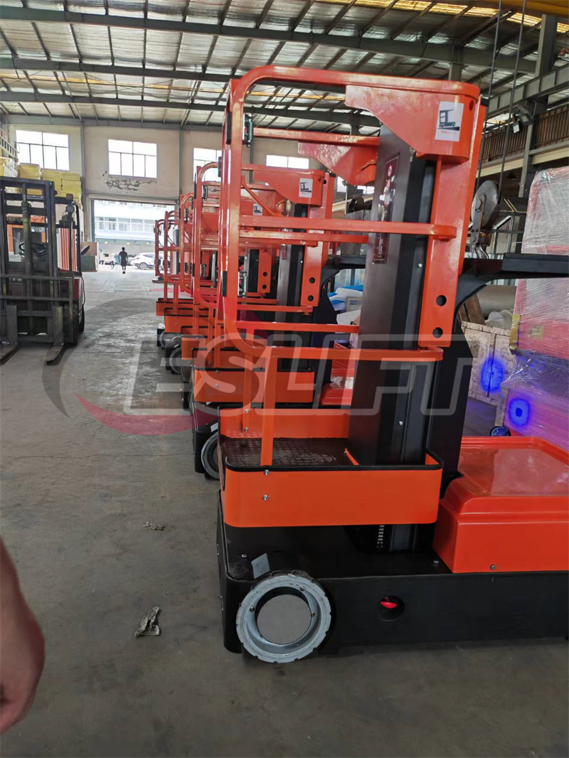 Electric Cargo Picking Order Picker 3m Stock Picking Lift